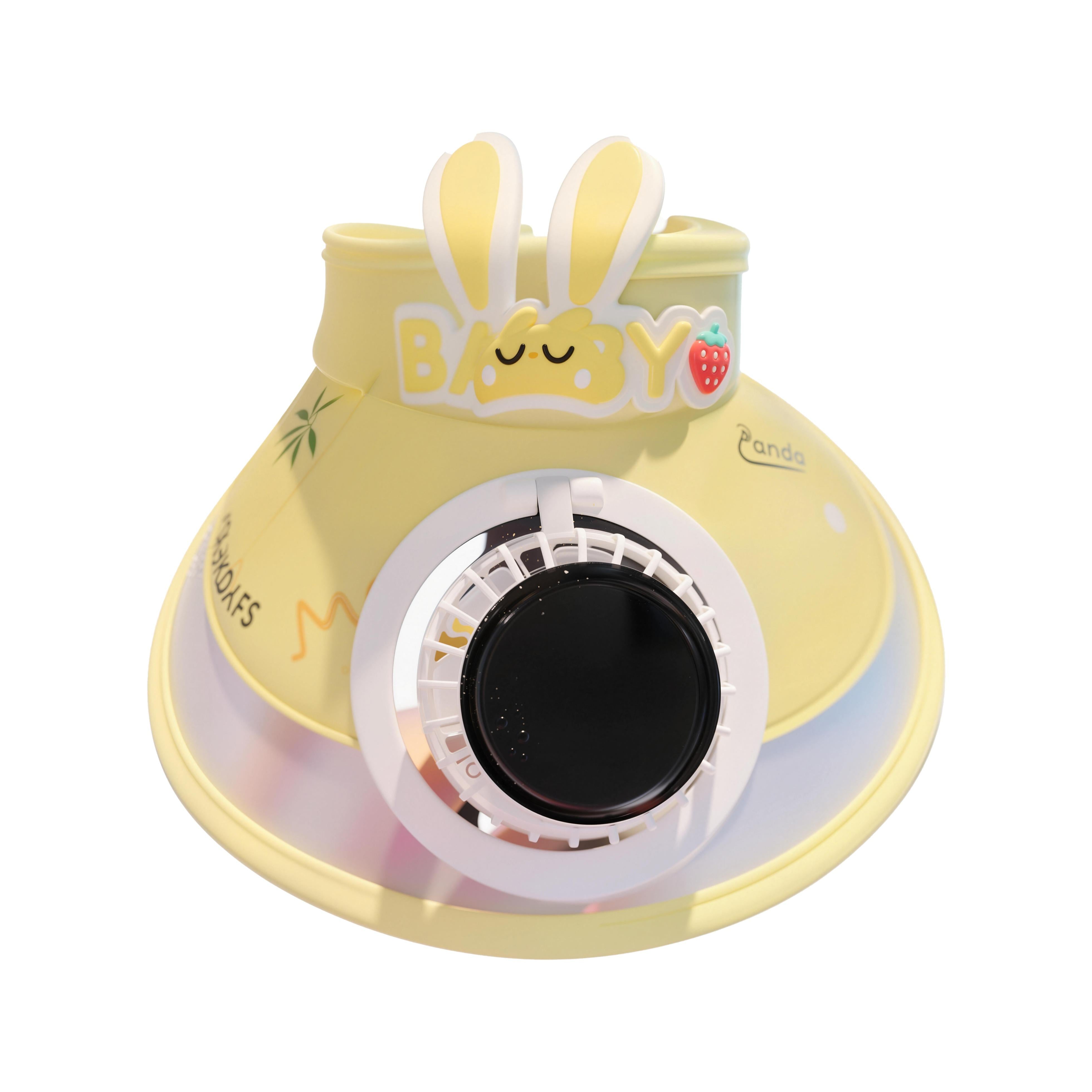 Chapéu infantil Altomex com ventilador solar e carregamento USB da Vapto
